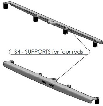 ATLAS PODPĚRA čtyři pruty